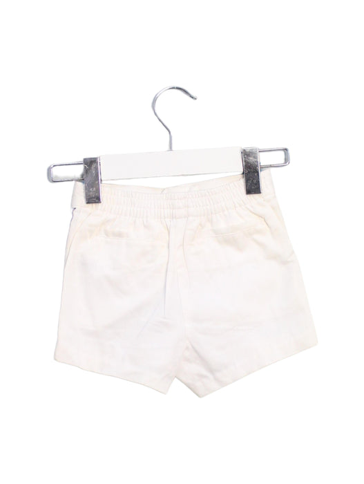 A White Shorts from Janie & Jack in size 6-12M for girl. (Back View)
