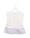 A White Short Sleeve Dresses from 7 For All Mankind in size 4T for girl. (Front View)