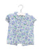 A Blue Short Sleeve Tops from Dadati in size 6-12M for girl. (Front View)