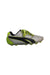 A Silver Cleats/Soccer Shoes from Puma in size 5T for boy. (Back View)