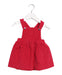A Pink Overall Dresses from Jacadi in size 12-18M for girl. (Front View)