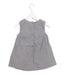 A Grey Sleeveless Dresses from Cyrillus in size 18-24M for girl. (Back View)