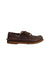A Brown Loafers & Moccasins from Gallucci in size 7Y for boy. (Back View)