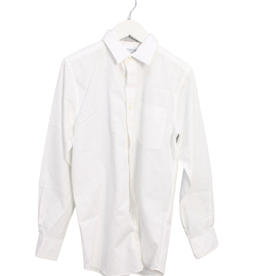 A White Shirts from Nordstrom in size 12Y for girl. (Front View)