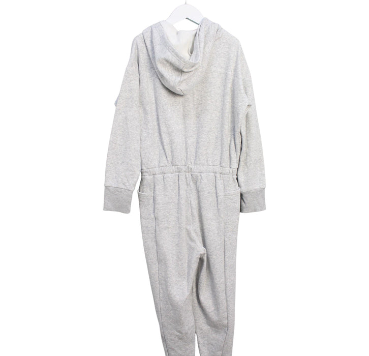 A Grey Long Sleeve Jumpsuits from Zella in size 10Y for girl. (Back View)