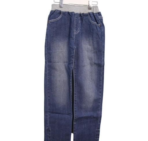 A Blue Jeans from Miki House in size 10Y for boy. (Front View)
