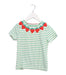 A Green Short Sleeve T Shirts from Boden in size 6T for girl. (Front View)