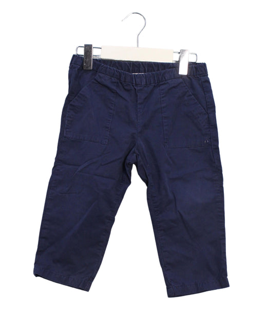 A Navy Casual Pants from Bonpoint in size 2T for boy. (Front View)