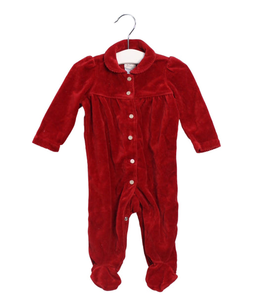 A Red Onesies from Ralph Lauren in size 0-3M for girl. (Front View)