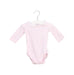 A Pink Long Sleeve Bodysuits from Jacadi in size 0-3M for girl. (Front View)