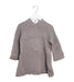 A Grey Sweater Dresses from Bonpoint in size 12-18M for girl. (Front View)