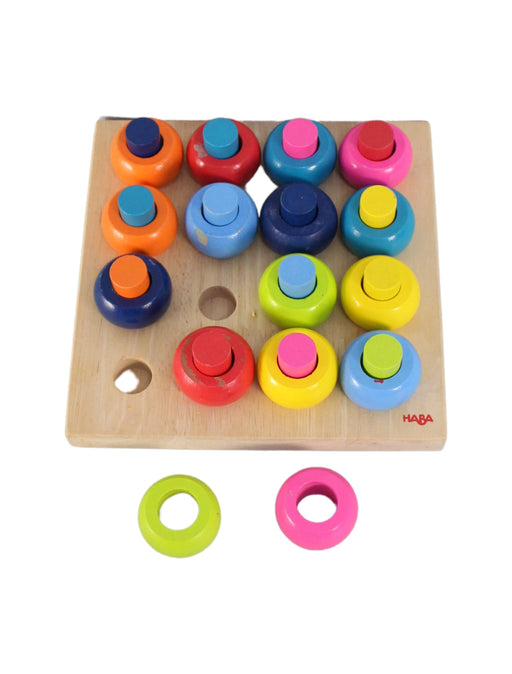 A Multicolour Wooden Toys from Haba in size 2T for neutral. (Front View)
