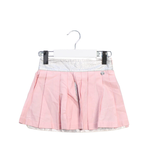 A Pink Short Skirts from ValMax in size 3T for girl. (Front View)