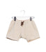 A Ivory Shorts from Les Enfantines in size 4T for girl. (Front View)