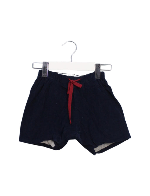 A Navy Shorts from Les Enfantines in size 4T for boy. (Front View)