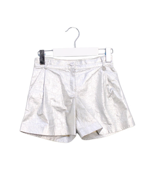 A Silver Shorts from ValMax in size 3T for girl. (Front View)