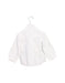 A White Shirts from Jacadi in size 6-12M for girl. (Back View)