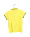 A Yellow Short Sleeve Polos from Armani in size 18-24M for boy. (Back View)