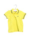 A Yellow Short Sleeve Polos from Armani in size 18-24M for boy. (Front View)