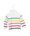A White Long Sleeve Polos from Polo Ralph Lauren in size 4T for boy. (Back View)