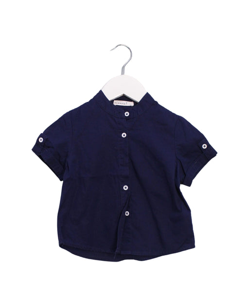 A Navy Shirts from Minnow in size 2T for boy. (Front View)