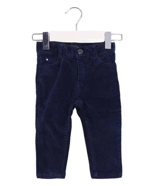 A Navy Casual Pants from Jacadi in size 6-12M for boy. (Front View)