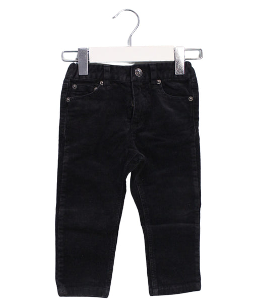A Black Casual Pants from Bonpoint in size 12-18M for boy. (Front View)