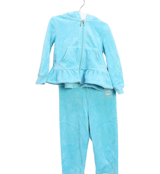 A Blue Pants Sets from Juicy Couture in size 6-12M for girl. (Front View)
