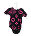 A Black Short Sleeve Bodysuits from Hysteric Mini in size 12-18M for girl. (Front View)