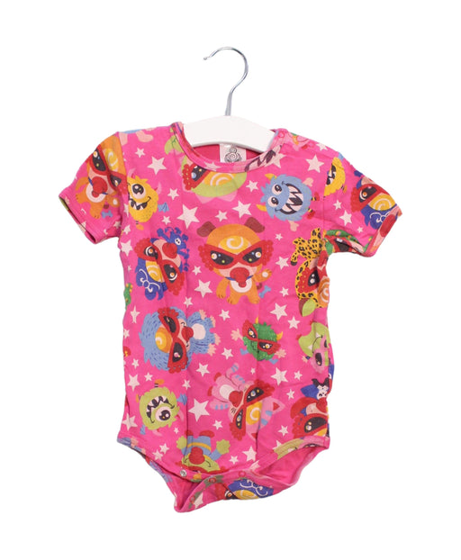 A Multicolour Short Sleeve Bodysuits from Hysteric Mini in size 12-18M for girl. (Front View)