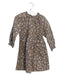 A Brown Long Sleeve Dresses from Petit Main in size 18-24M for girl. (Front View)