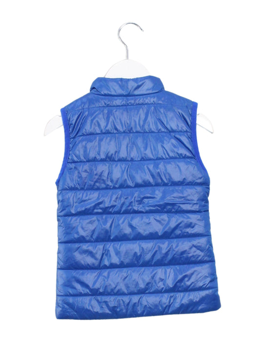 A Blue Outerwear Vests from Guess in size 2T for boy. (Back View)