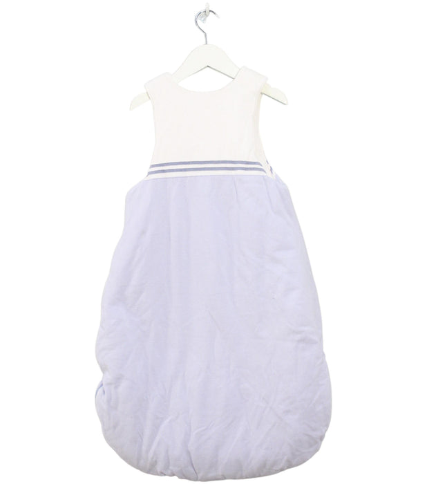 A White Sleepsacs from Jacadi in size 0-3M for boy. (Back View)