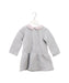 A Grey Sweater Dresses from Jacadi in size 3T for girl. (Front View)