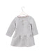 A Grey Sweater Dresses from Jacadi in size 3T for girl. (Back View)