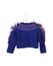 A Blue Cardigans from Catimini in size 3T for girl. (Back View)