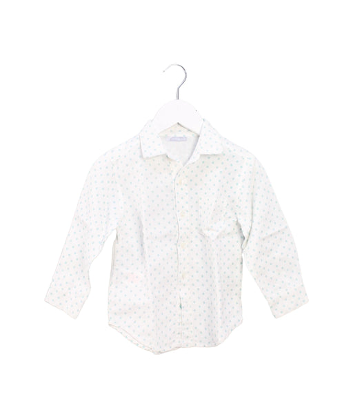 A Ivory Shirts from Tutto Piccolo in size 2T for boy. (Front View)