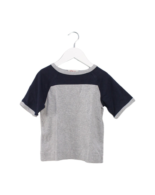 A Grey Short Sleeve T Shirts from Marni in size 6T for girl. (Front View)