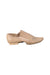 A Brown Slip Ons from Capezio in size 7Y for girl. (Back View)