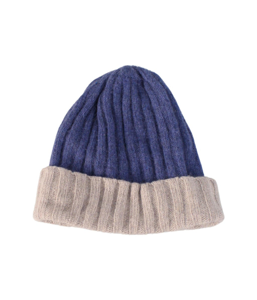 A Blue Beanies from Portolano in size 4T for boy. (Front View)