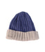 A Blue Beanies from Portolano in size 4T for boy. (Front View)