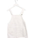 A White Overall Dresses from Catalog in size 5T for girl. (Back View)