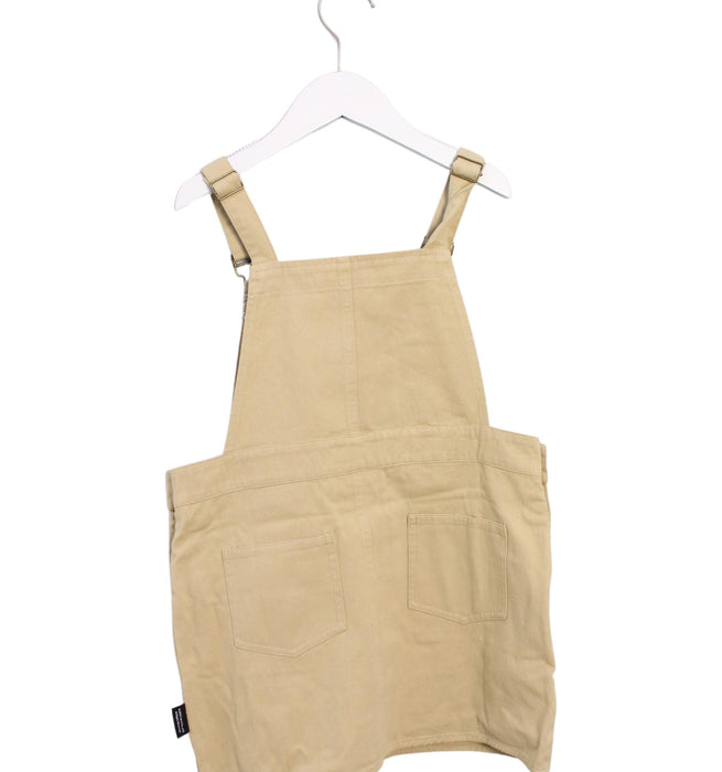 A Beige Overall Dresses from Catalog in size 7Y for girl. (Back View)