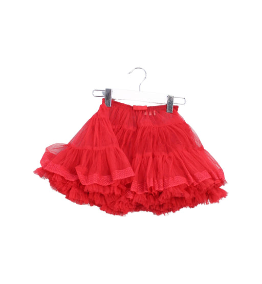 A Red Tulle Skirts from I Pinco Pallino in size 3T for girl. (Front View)