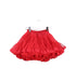 A Red Tulle Skirts from I Pinco Pallino in size 3T for girl. (Back View)