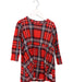 A Red Long Sleeve Dresses from Mini Rodini in size 2T for girl. (Front View)