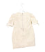 A Gold Short Sleeve Dresses from I Pinco Pallino in size 3T for girl. (Back View)