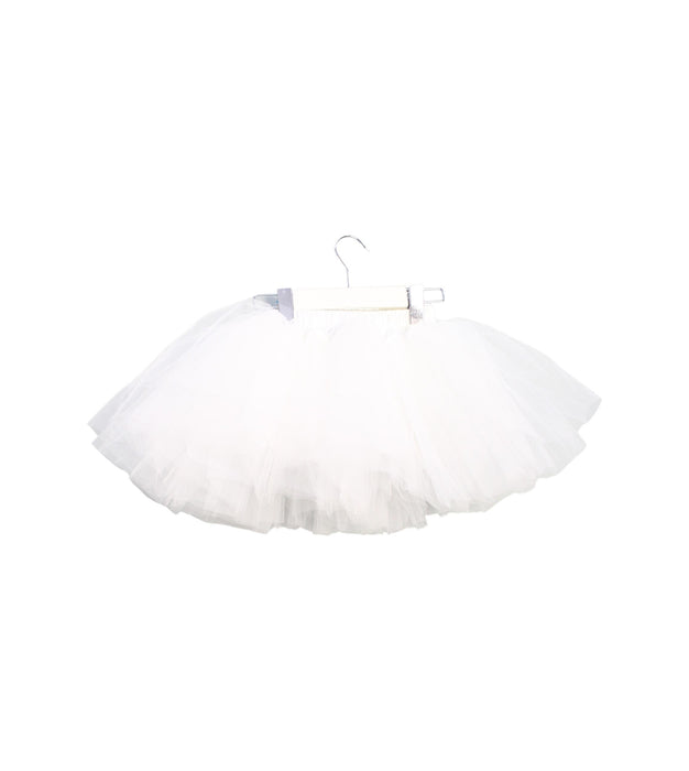 A White Tulle Skirts from Dolly by Le Petit Tom in size 12-18M for girl. (Back View)