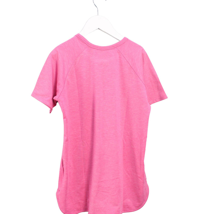 A Pink Active Tops from Columbia in size 10Y for girl. (Back View)