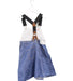 A Blue Overall Dresses from Ralph Lauren in size 4T for girl. (Back View)